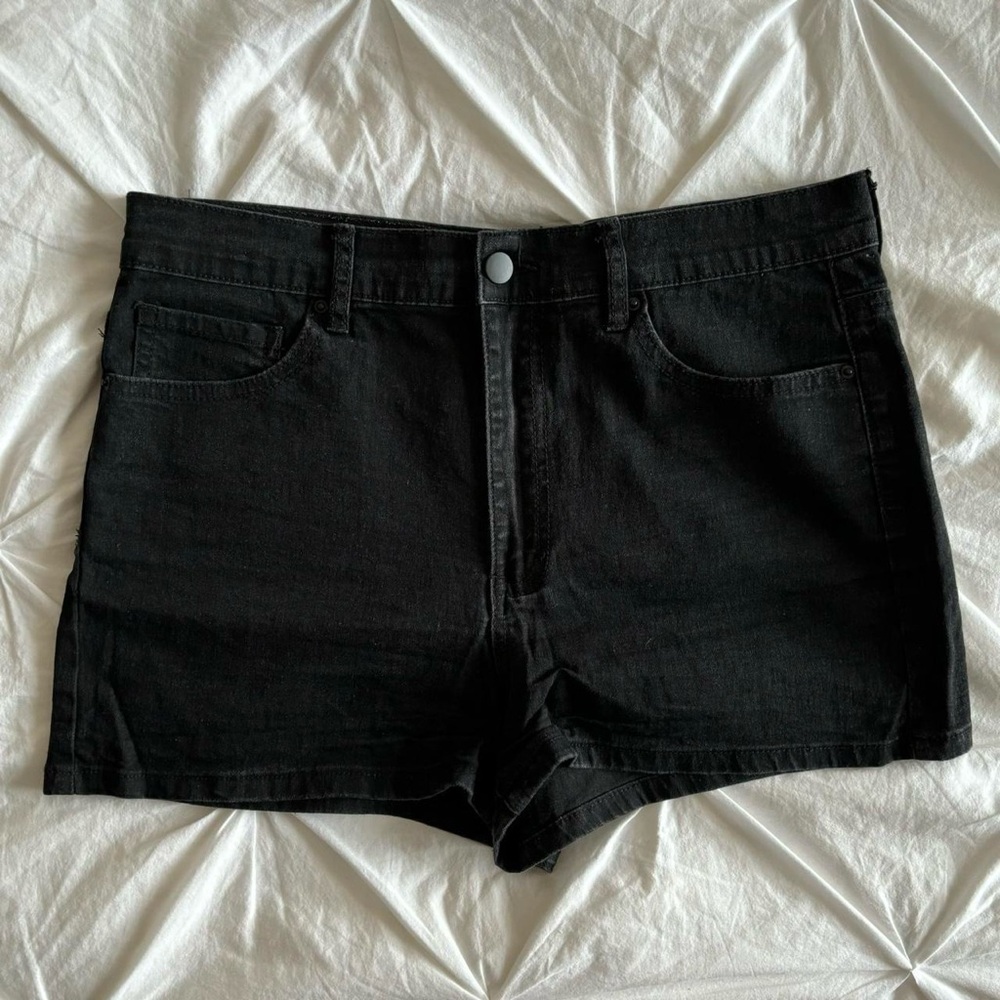 forever 21 high waisted denim shorts
